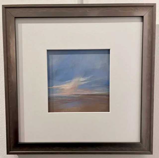 Pastel Study - Original Pastel Painting with Matte/Framed