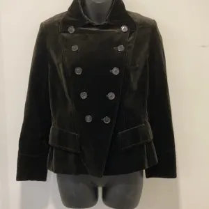 Pauw Amsterdam Brown Velvet Jacket Size 2
