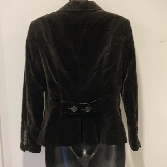 Pauw Amsterdam Brown Velvet Jacket Size 2