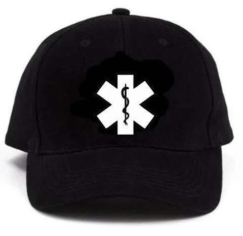 Peak Cap with Reflective Star of Life
