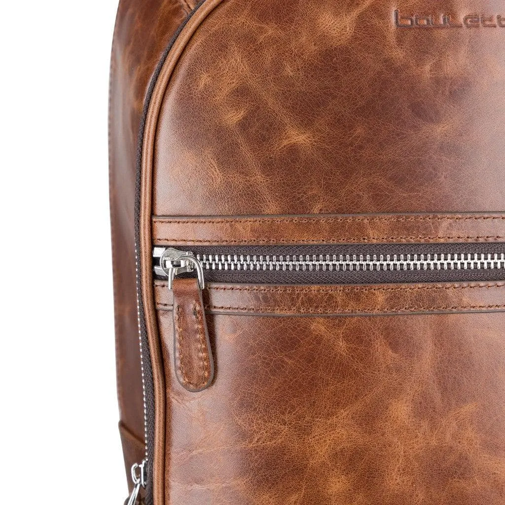 Pella Genuine Leather Backpack & Rucksack - Handmade and Customizable