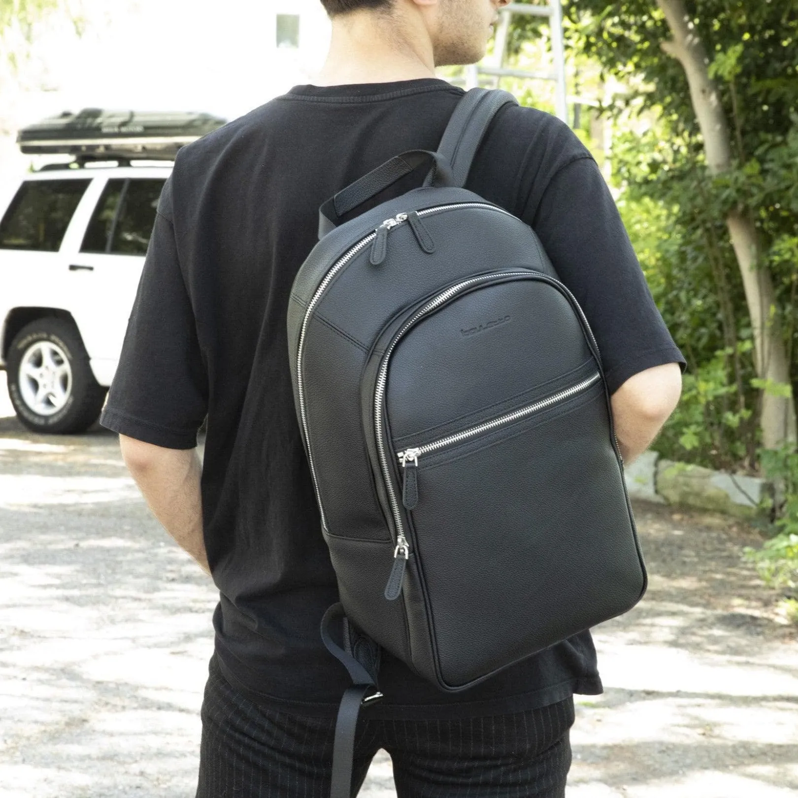 Pella Genuine Leather Backpack & Rucksack - Handmade and Customizable