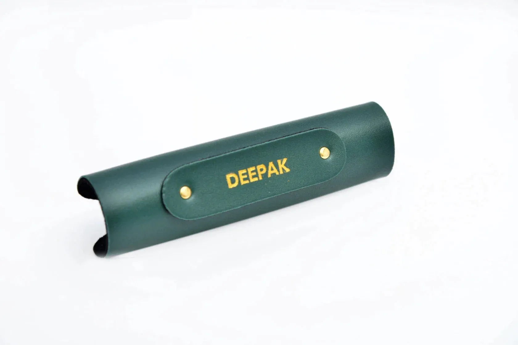 Personalized Bag Tag - Olive Green