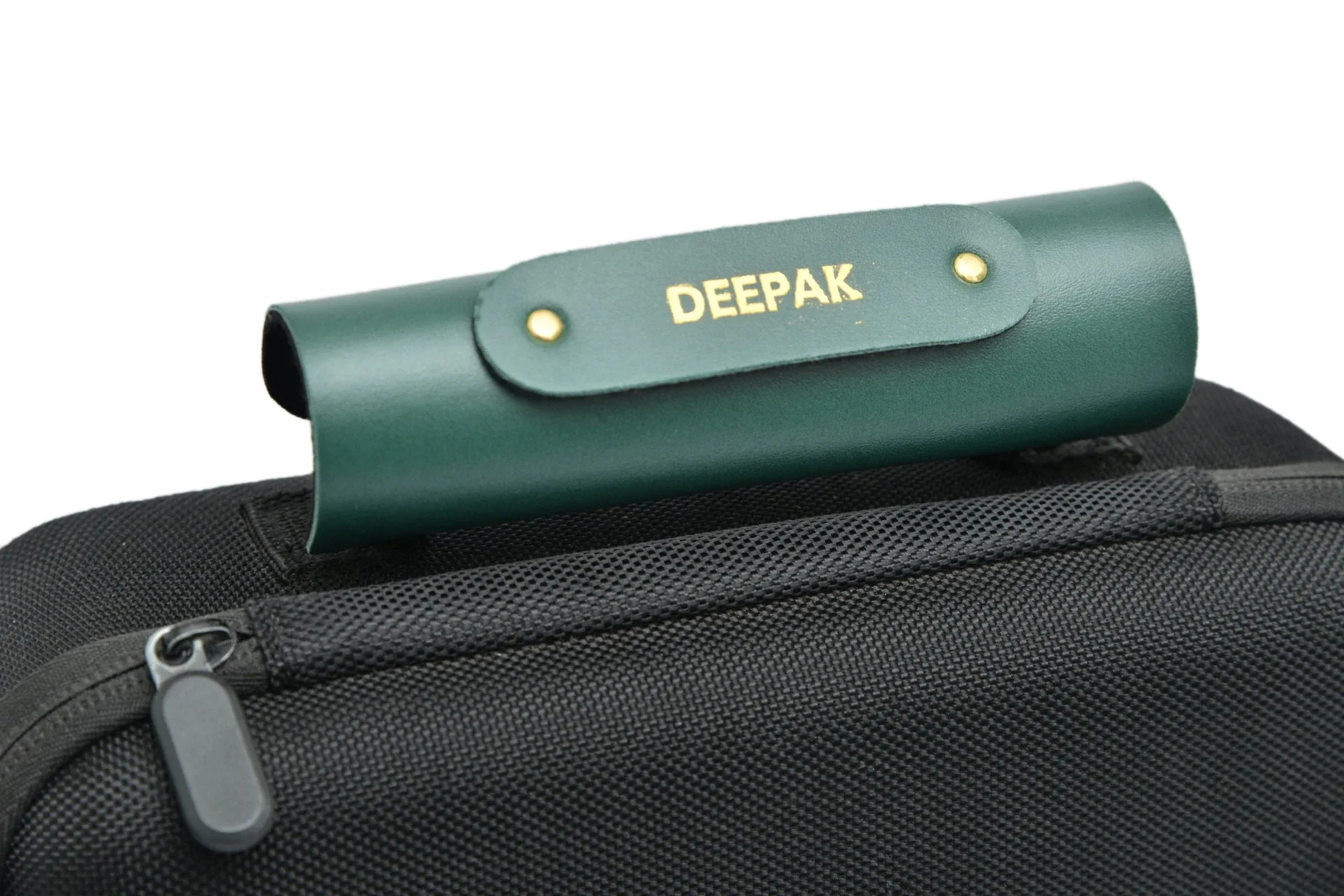 Personalized Bag Tag - Olive Green