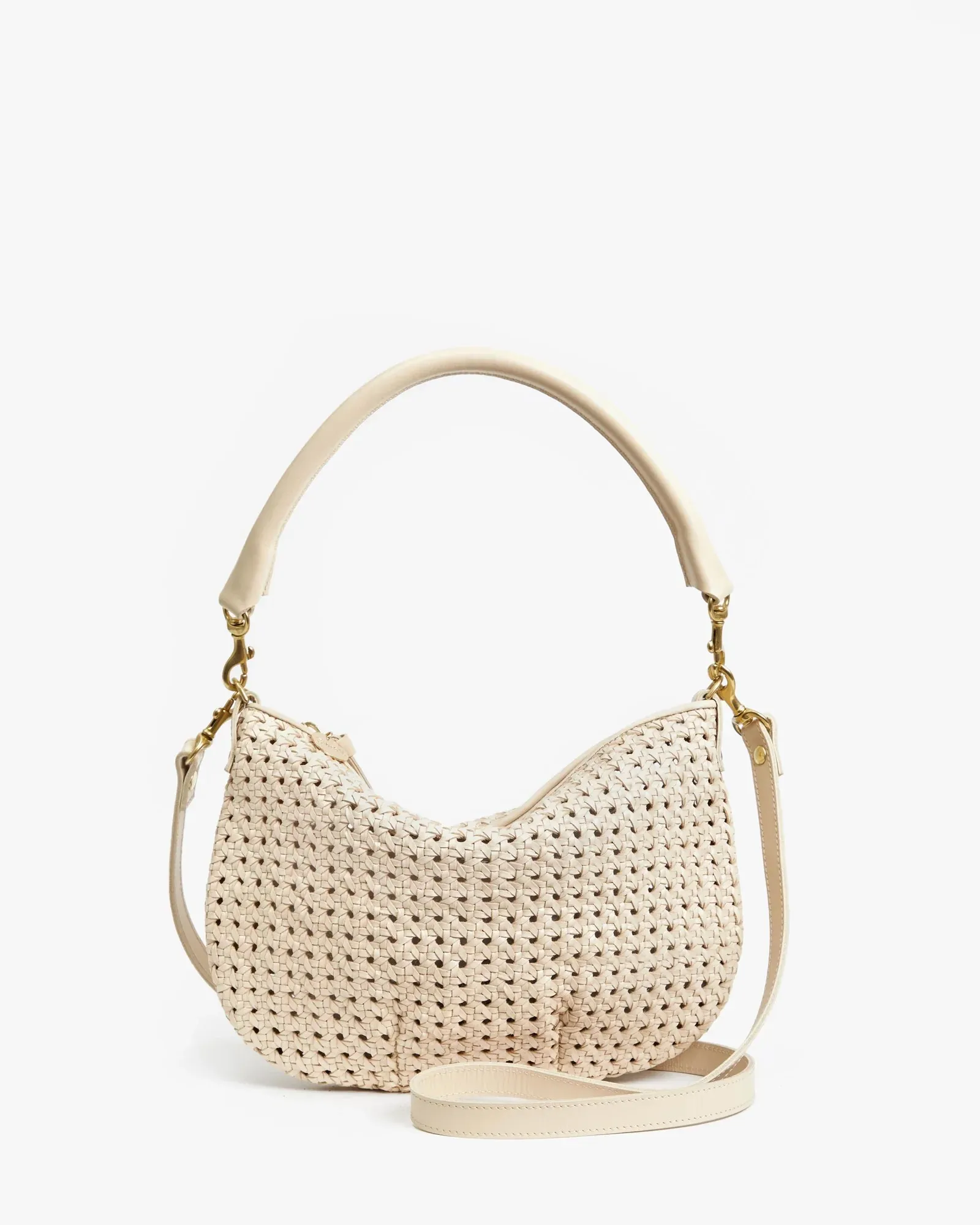 petit moyen messenger in rattan cream