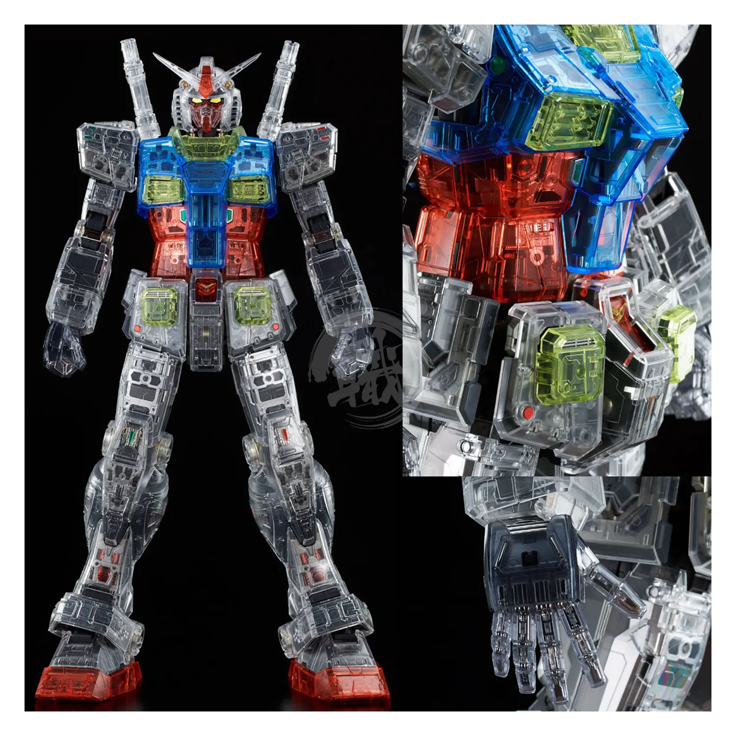 PGU Clear Color Armor for RX-78-2 Gundam [Damaged Box]