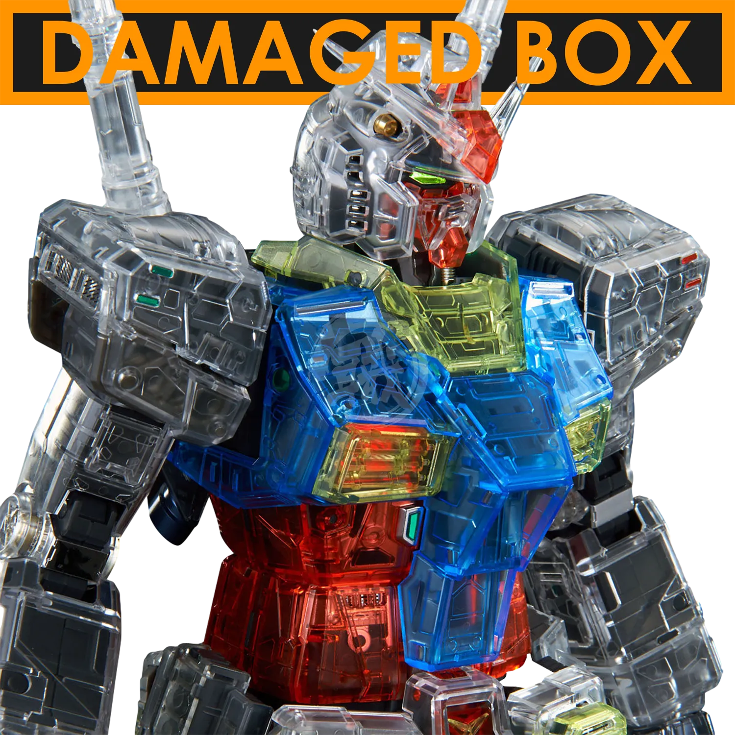PGU Clear Color Armor for RX-78-2 Gundam [Damaged Box]