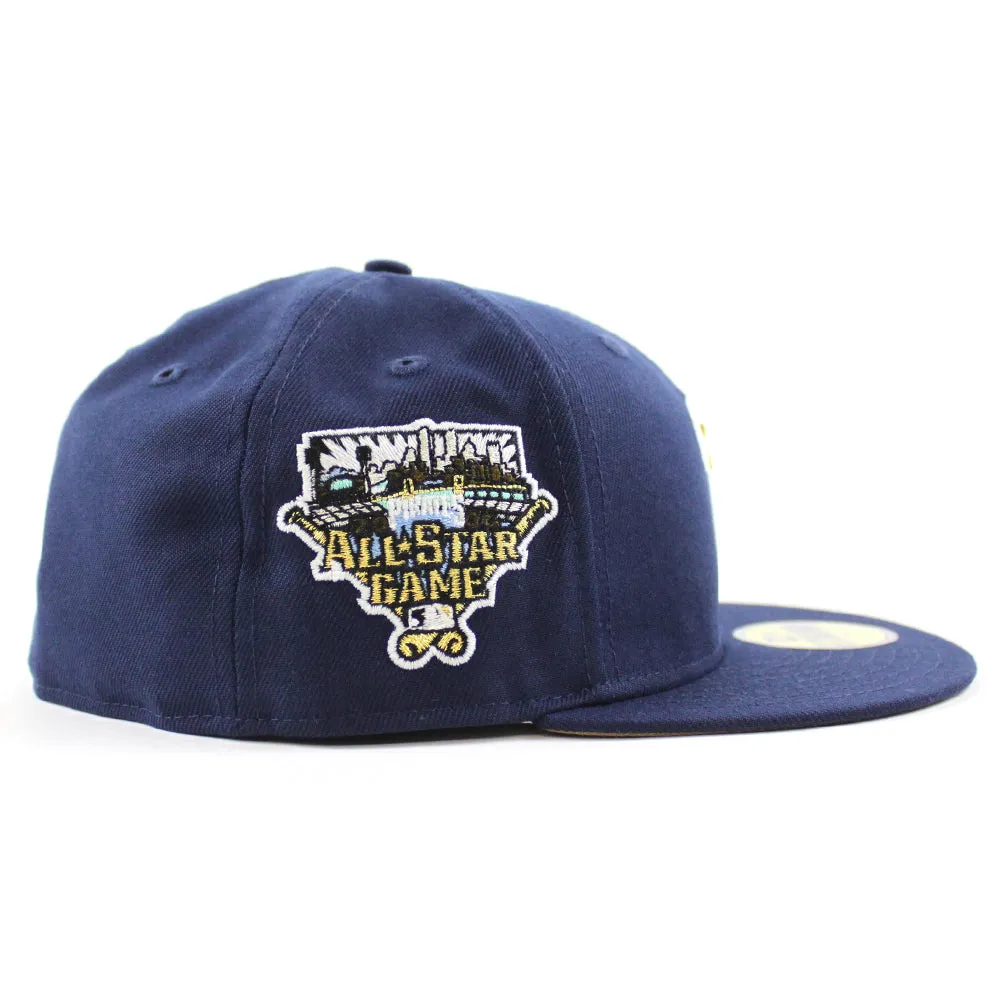 Philadelphia Phillies 2006 All-Star Game 59Fifty New Era Fitted Hats (GITD OceanSide Blue Khaki Under Brim)