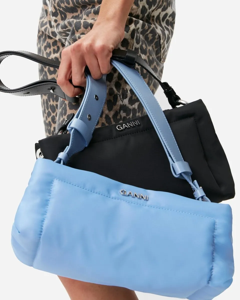 Pillow Shoulder Bag - Black