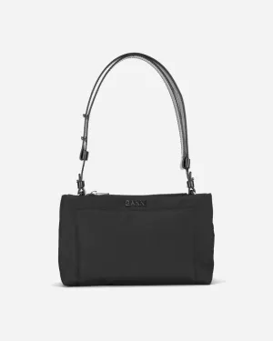 Pillow Shoulder Bag - Black