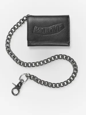 Pistol Leather Wallet - Black