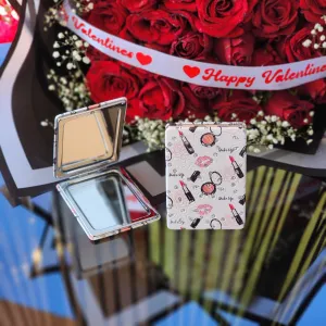 Pocket mirror cute love shiny