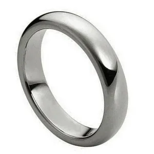 Polished Shiny Domed Ring - 4mm