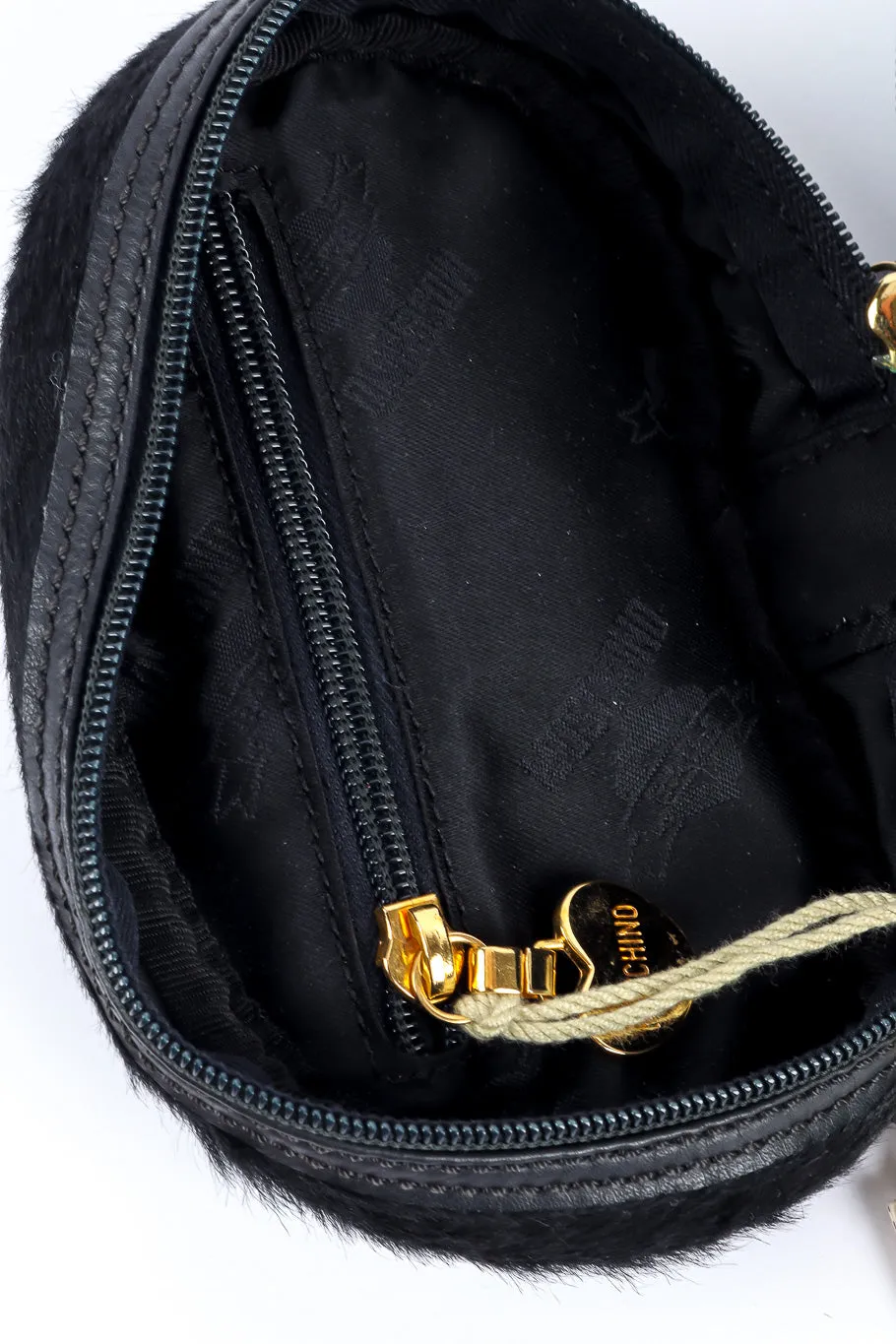 Pony Hair Mini Bucket Bag