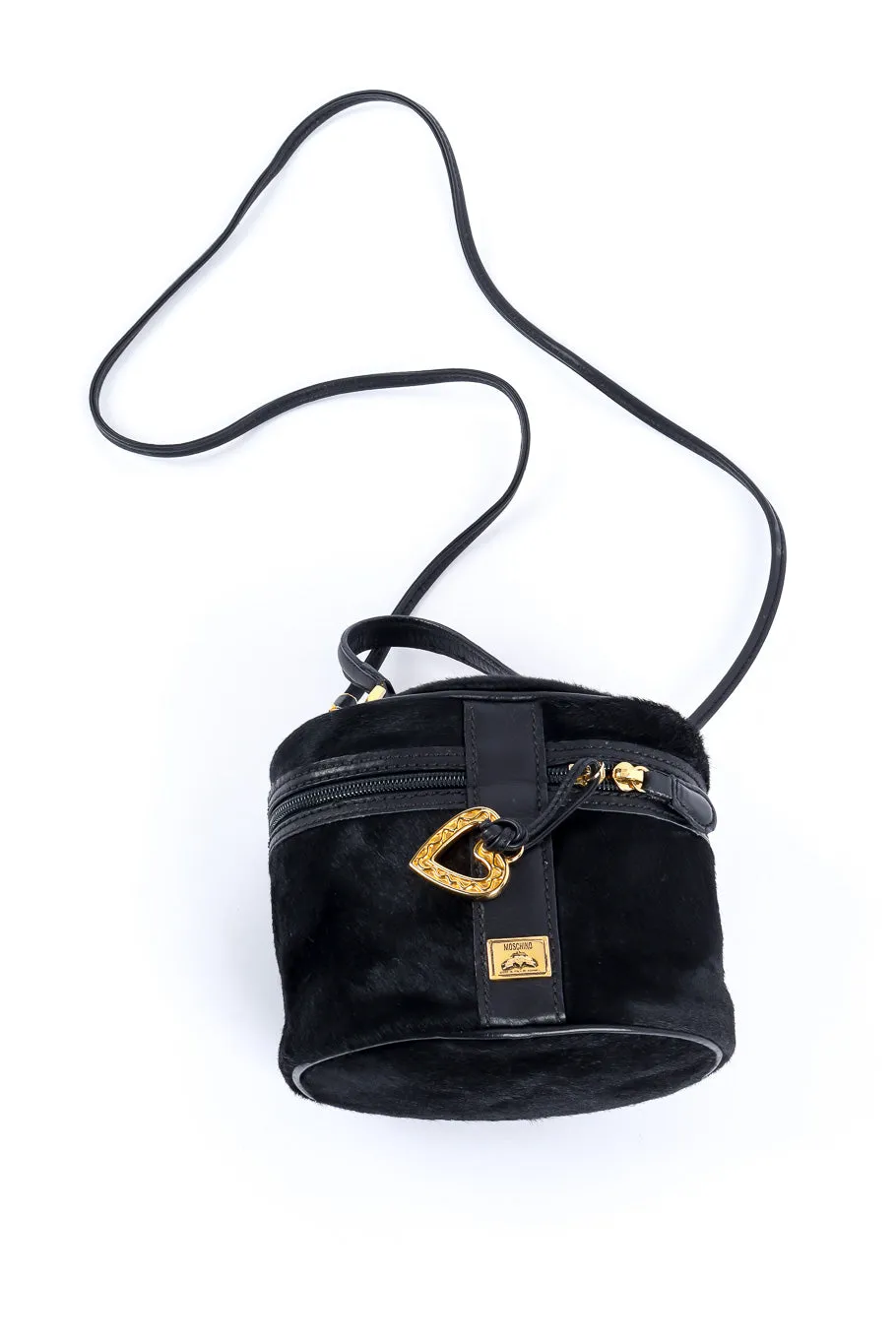 Pony Hair Mini Bucket Bag