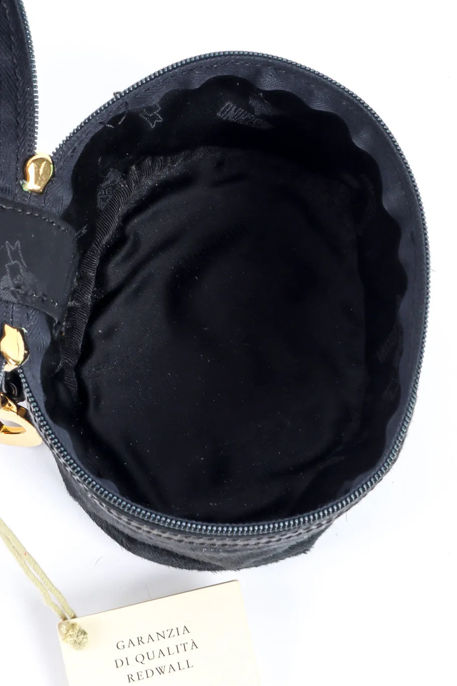 Pony Hair Mini Bucket Bag