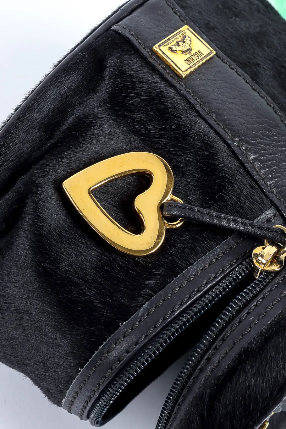 Pony Hair Mini Bucket Bag