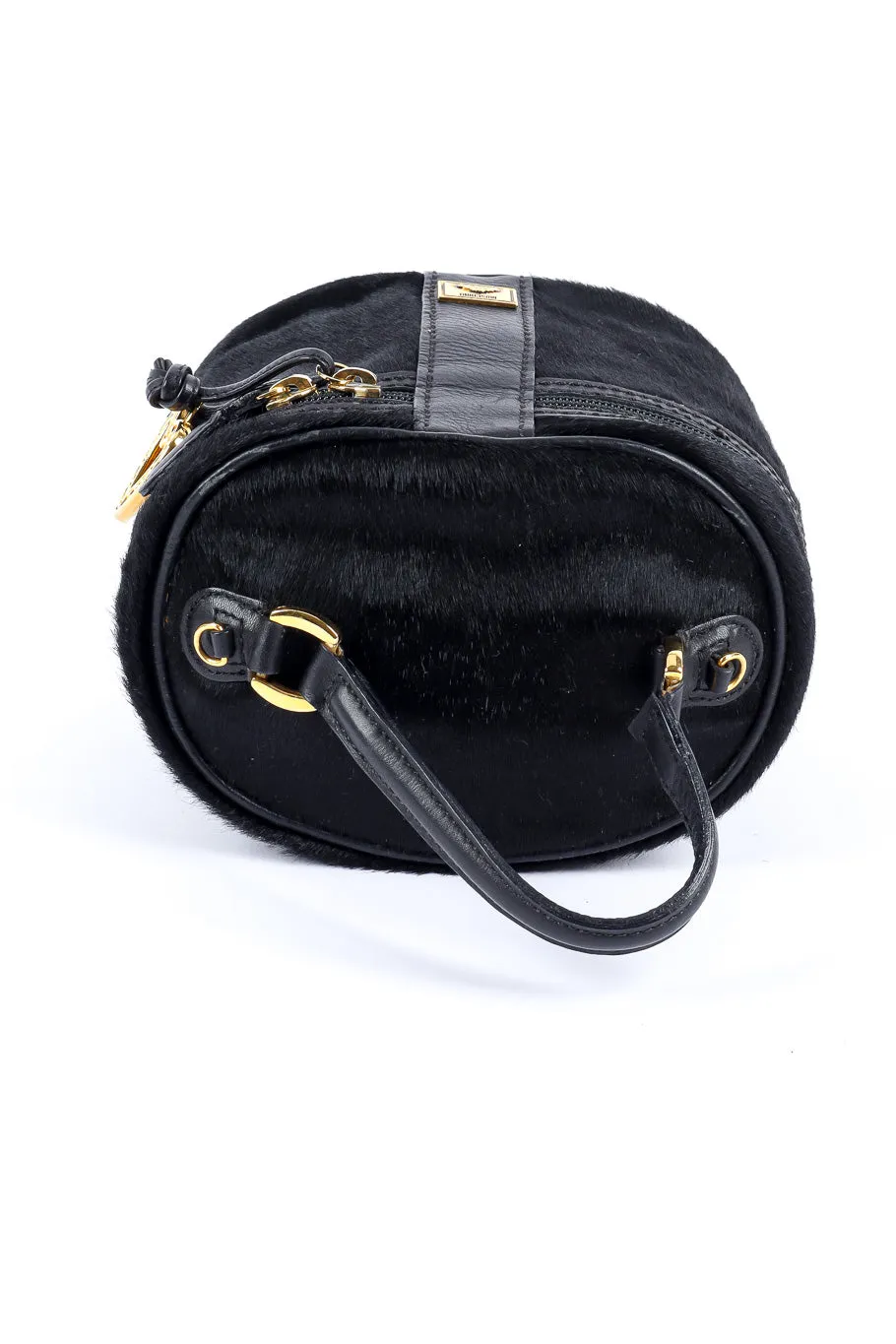 Pony Hair Mini Bucket Bag