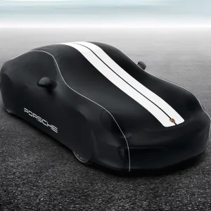 Porsche 911 (992) Indoor Car Cover Plus - Black