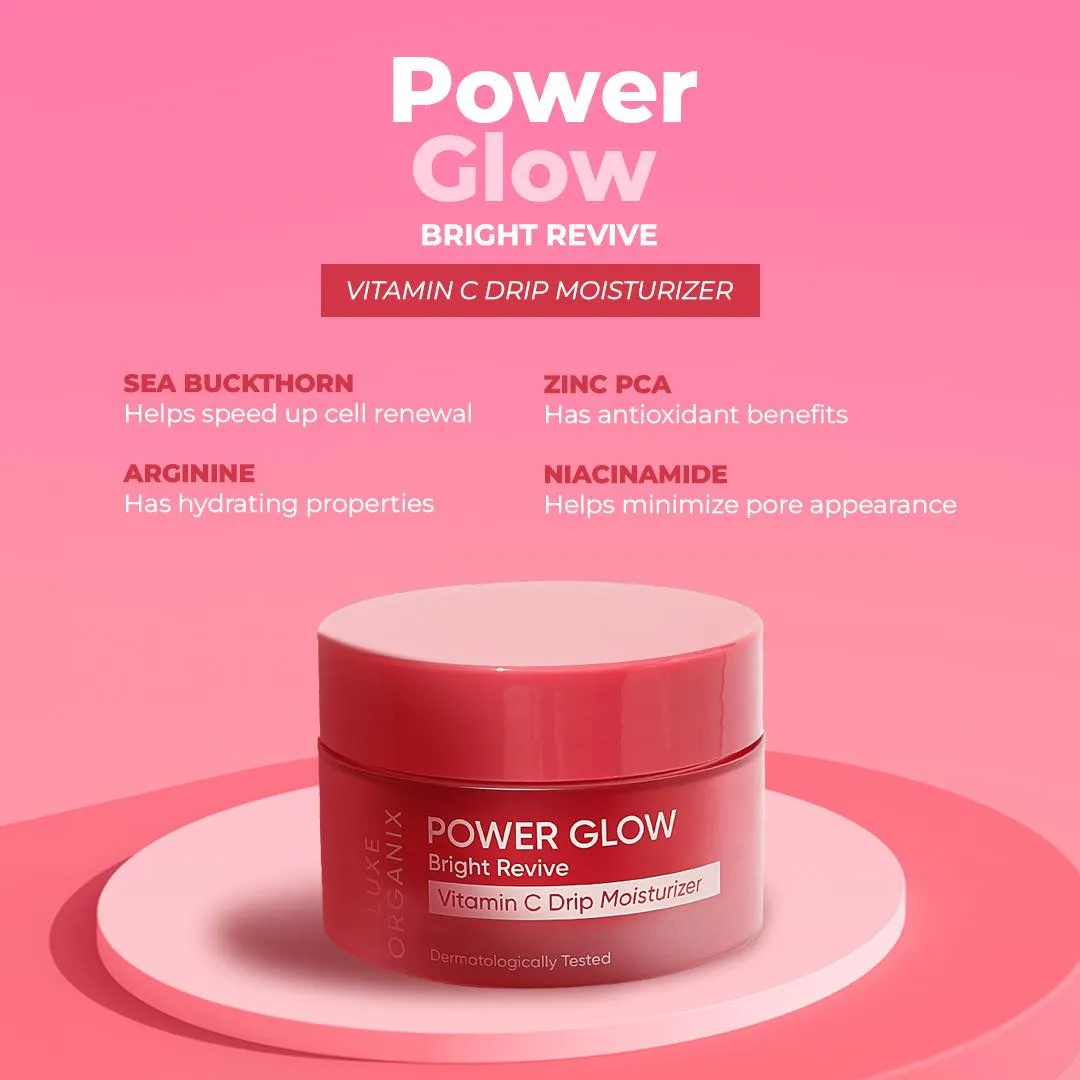 Power Glow Bright Revive Vitamin C Drip Moisturizer 50g
