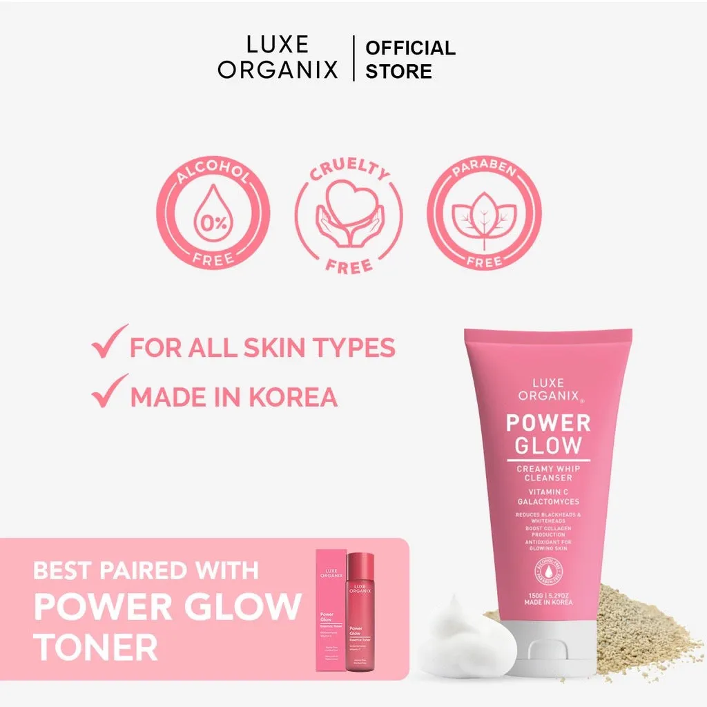 Power Glow Vita Glow C Whip Cleanser 150g