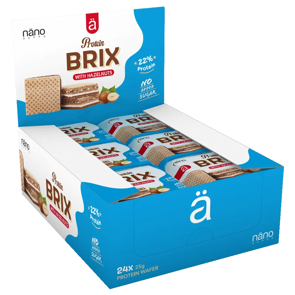 Protein Brix Hazelnut - 24x25g.