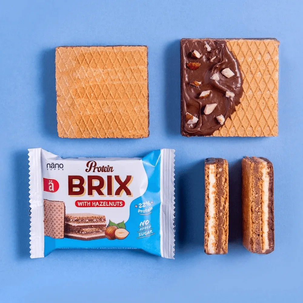 Protein Brix Hazelnut - 24x25g.