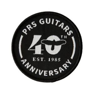 PRS 40th Anniversary Logo Patch