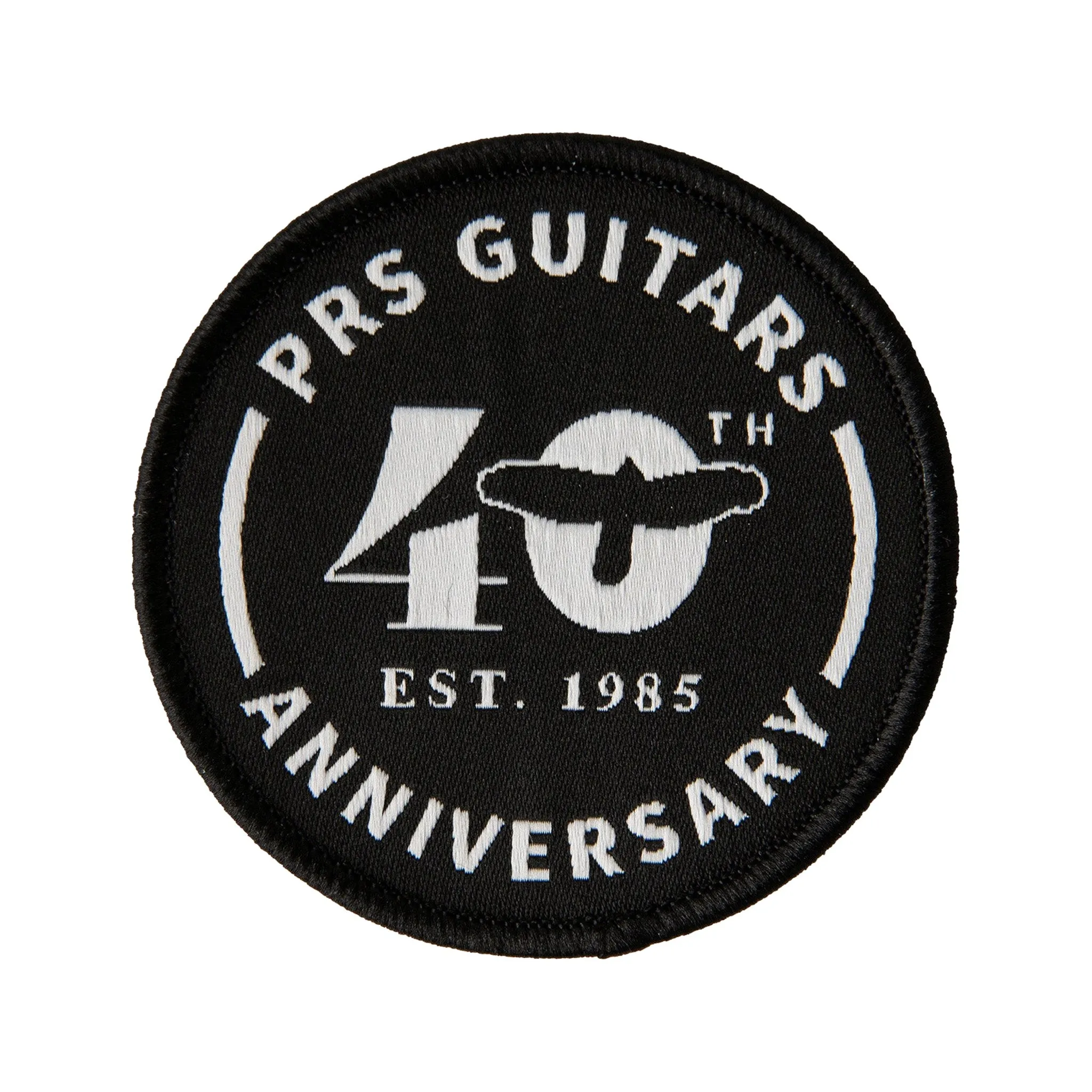 PRS 40th Anniversary Logo Patch