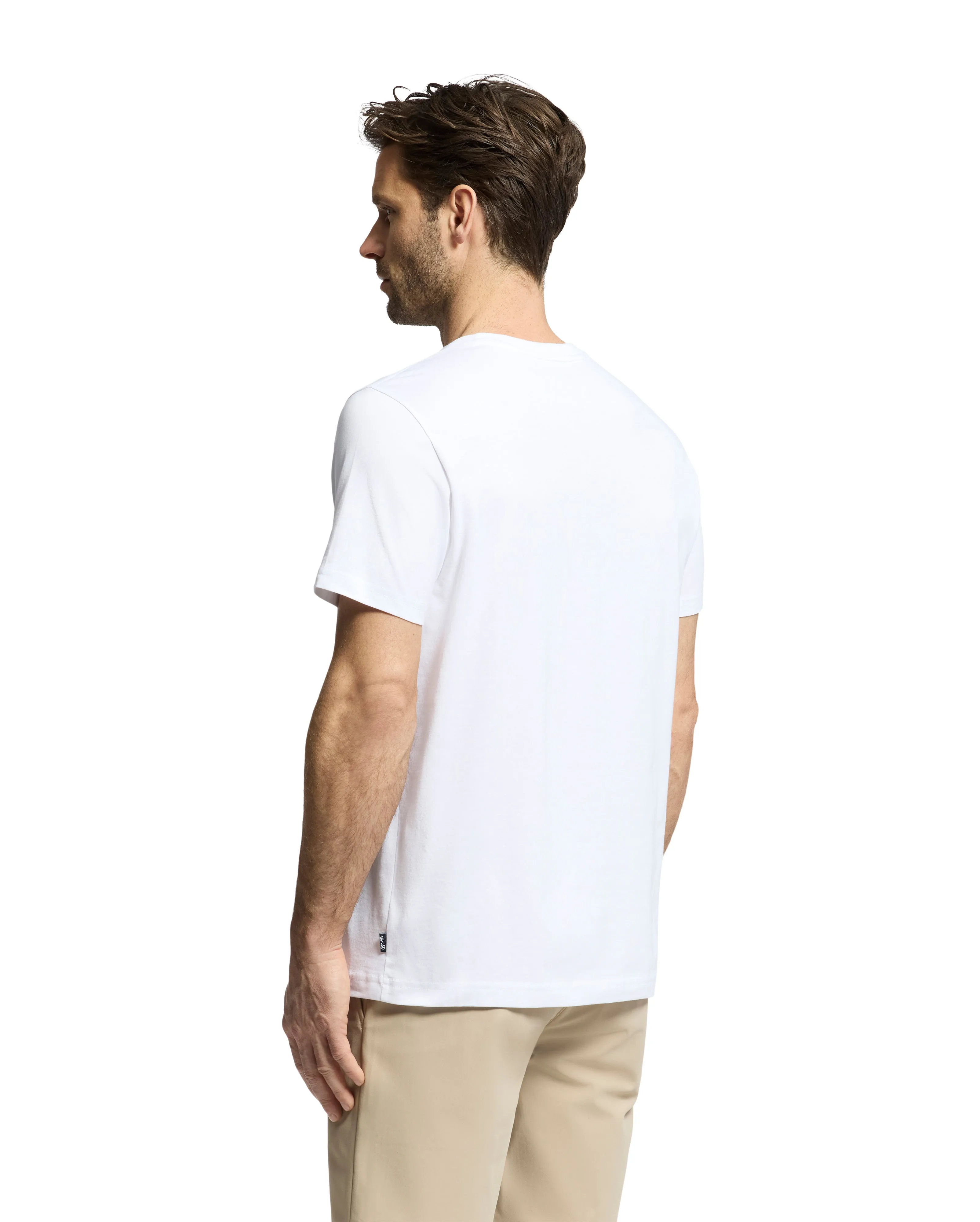 Psycho Bunny Men's Arvo Sport Tee - White