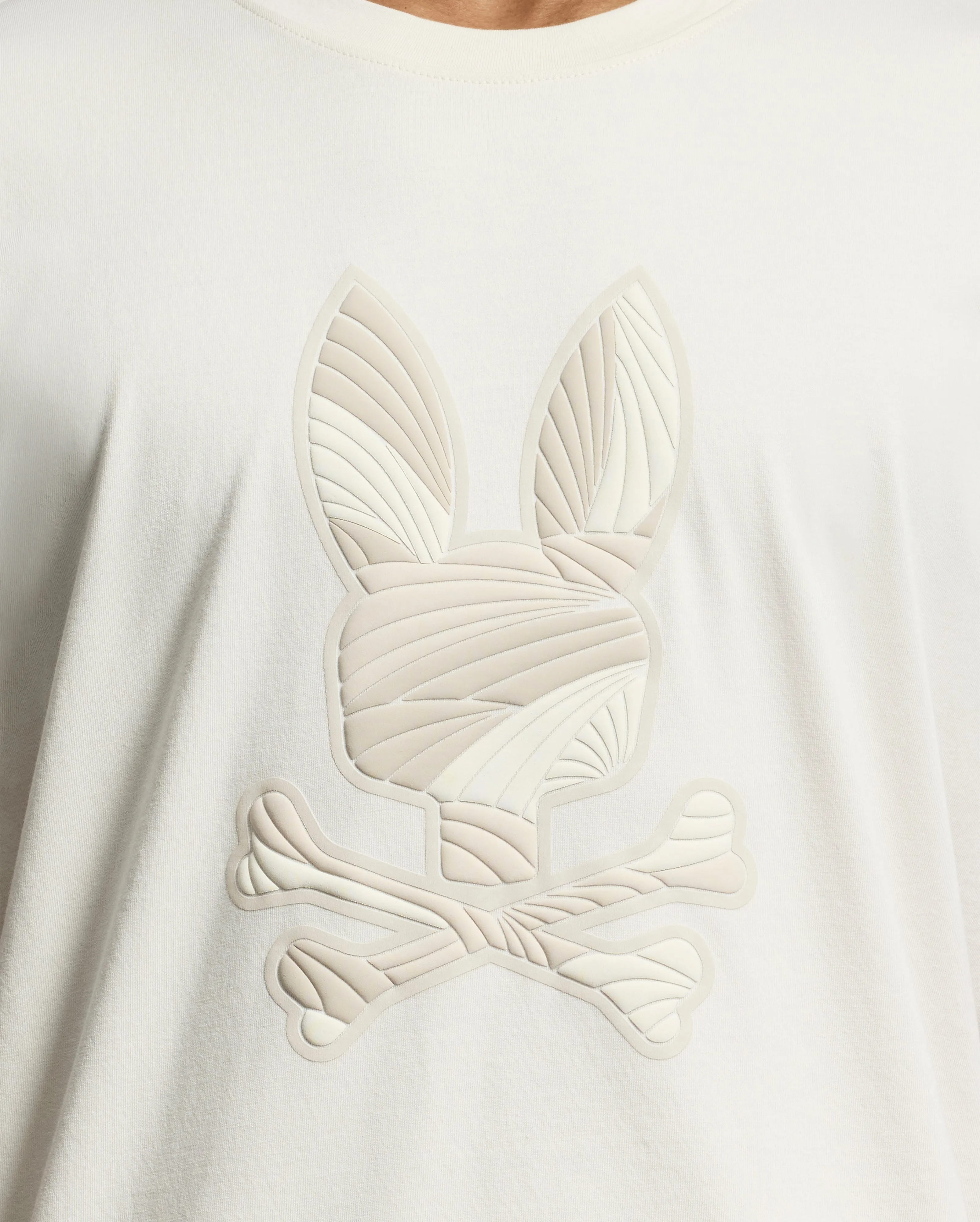Psycho Bunny Men's Baxter Graphic Tee - Natural Linen