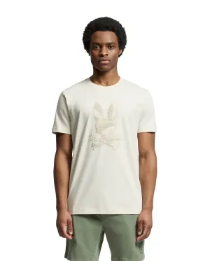 Psycho Bunny Men's Baxter Graphic Tee - Natural Linen
