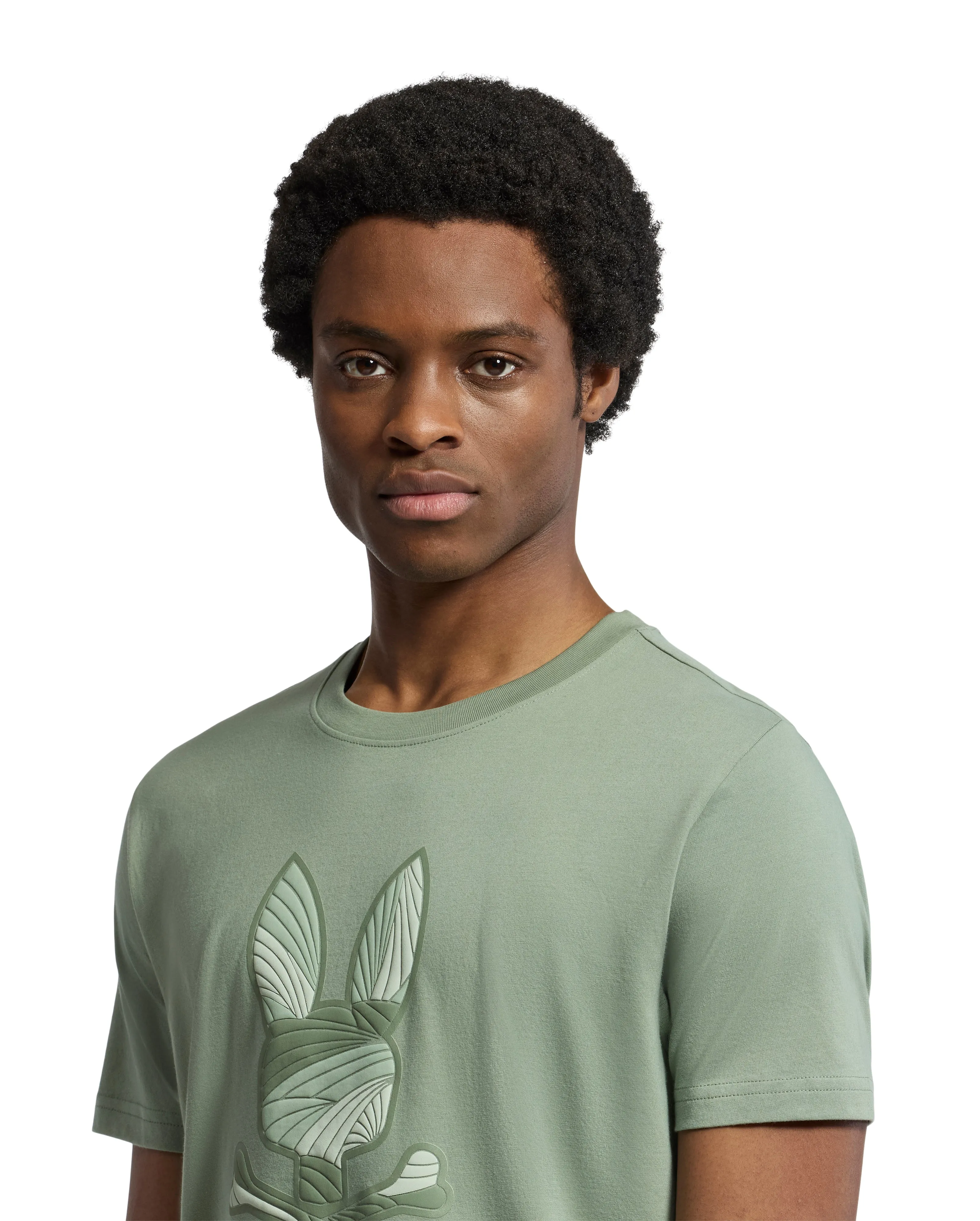 Psycho Bunny Men's Baxter Graphic Tee - Sea Spray