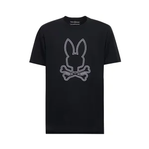 Psycho Bunny Men's Durango Embroidered Graphic Tee - Black