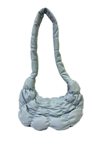 PU RIPPLE CROSSBODY BAG(MMA1035) <Bundle>