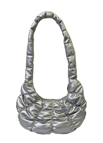 PU RIPPLE CROSSBODY BAG(MMA1035) <Bundle>