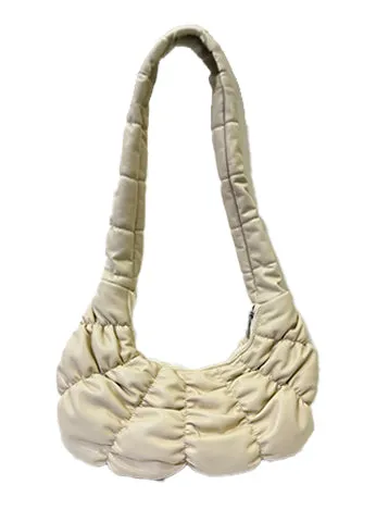 PU RIPPLE CROSSBODY BAG(MMA1035) <Bundle>