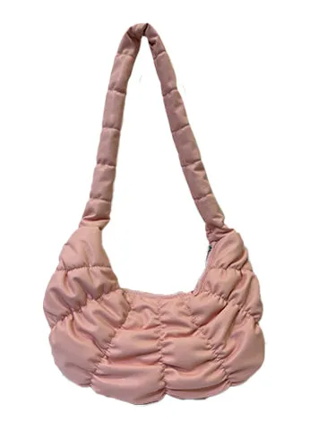 PU RIPPLE CROSSBODY BAG(MMA1035) <Bundle>