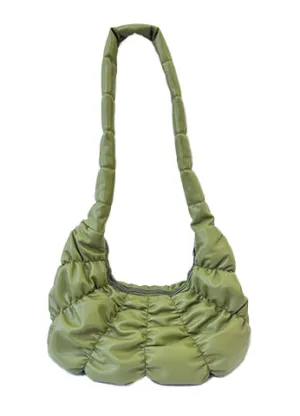 PU RIPPLE CROSSBODY BAG(MMA1035) <Bundle>