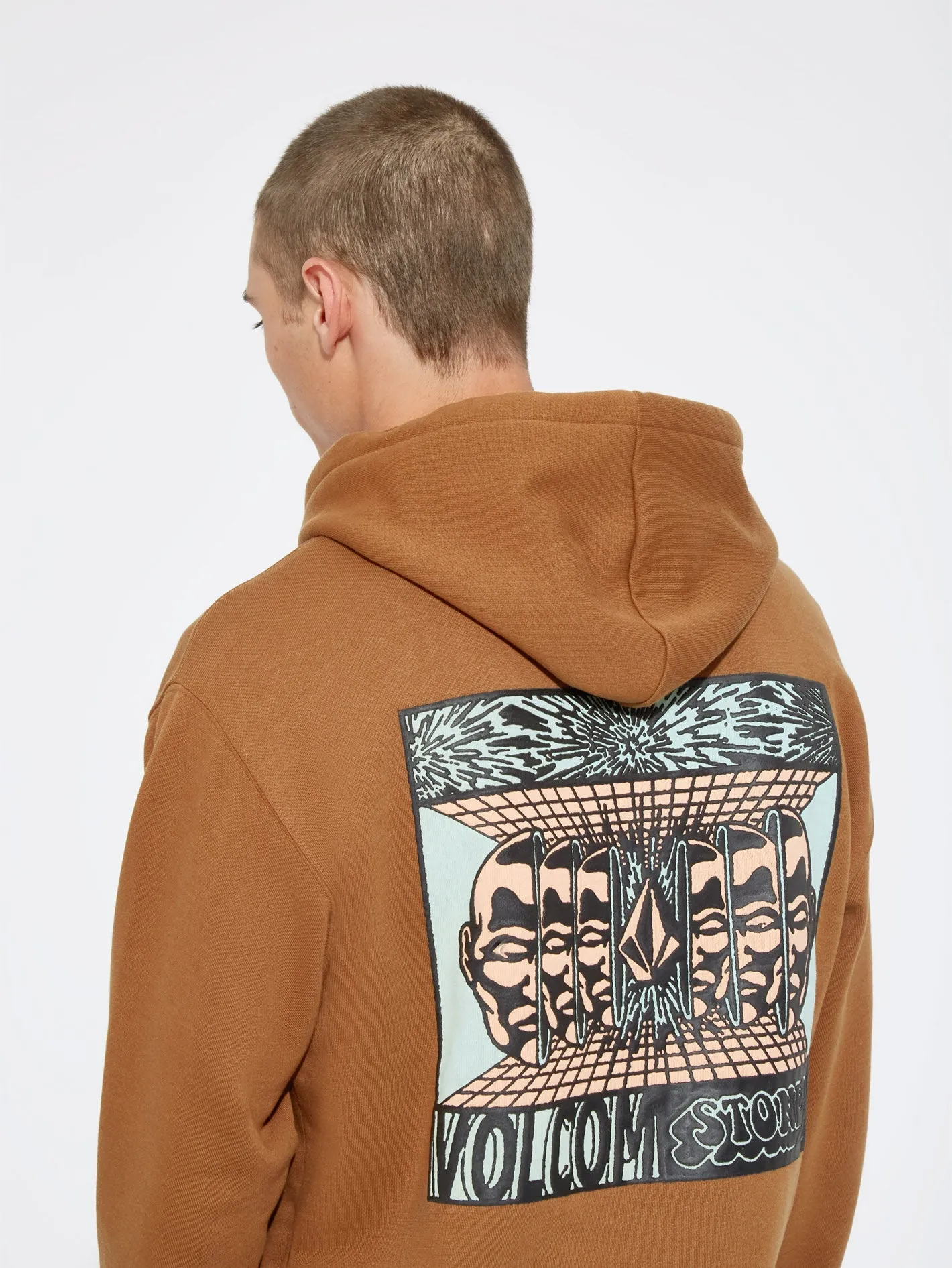 Puffstone Kapuzenpullover - RUBBER