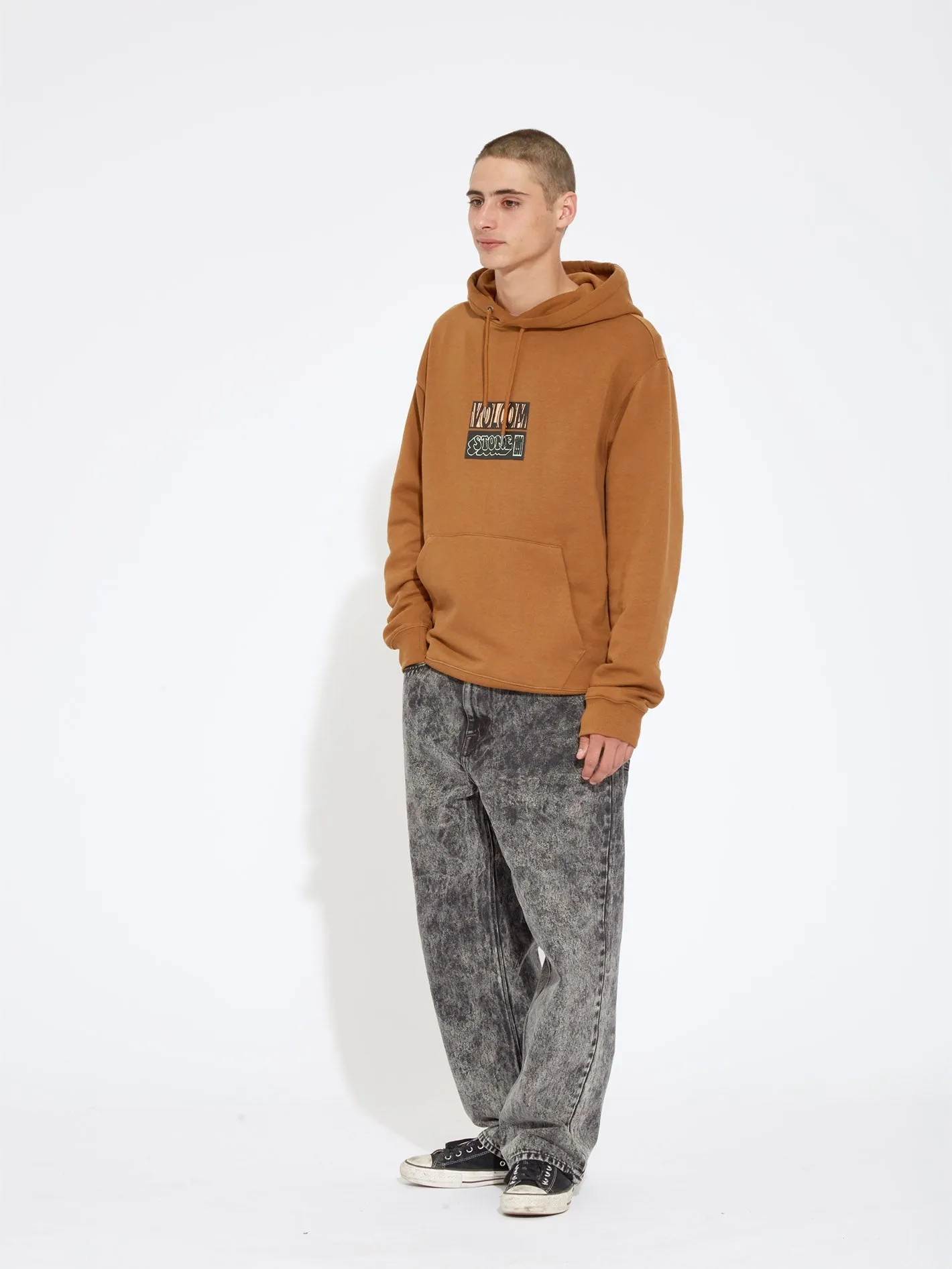 Puffstone Kapuzenpullover - RUBBER