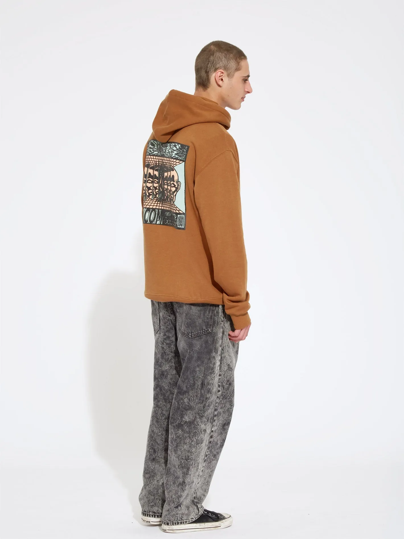 Puffstone Kapuzenpullover - RUBBER
