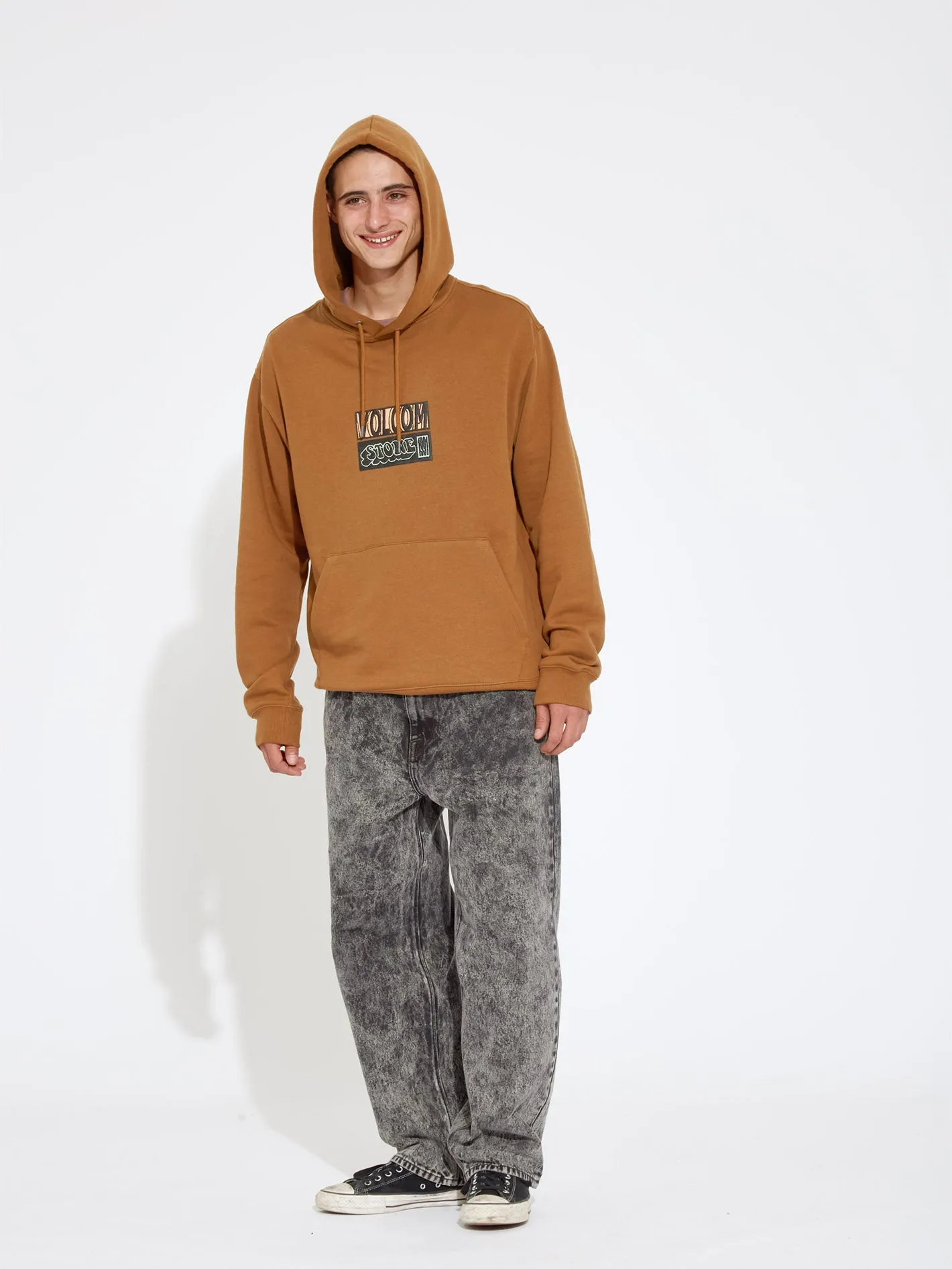 Puffstone Kapuzenpullover - RUBBER