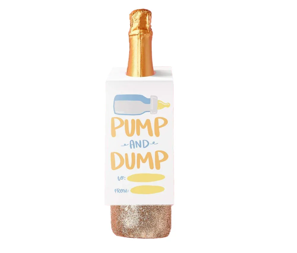 Pump   Dump Wine Tag