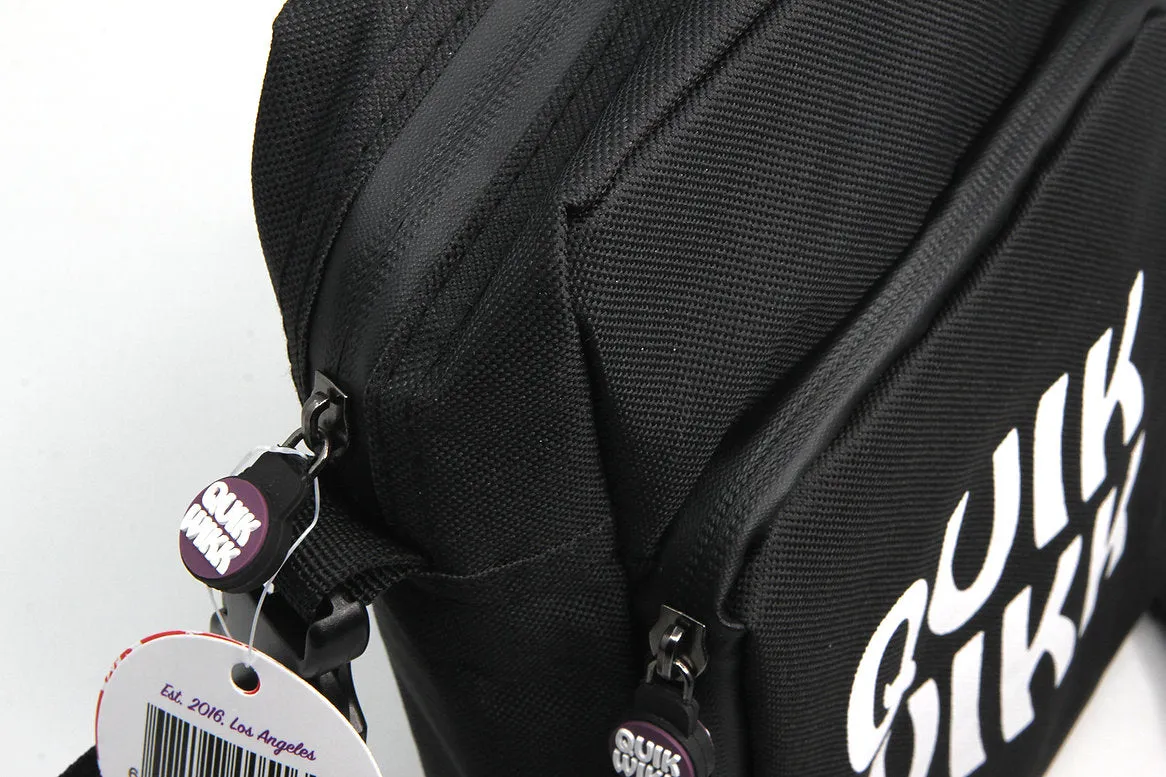 Quik Wikk Smell Proof Shoulder Bag - Available In Black - (1 Count)