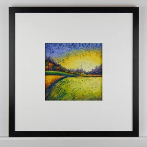 "FARMSCAPE #12" Original Pastel