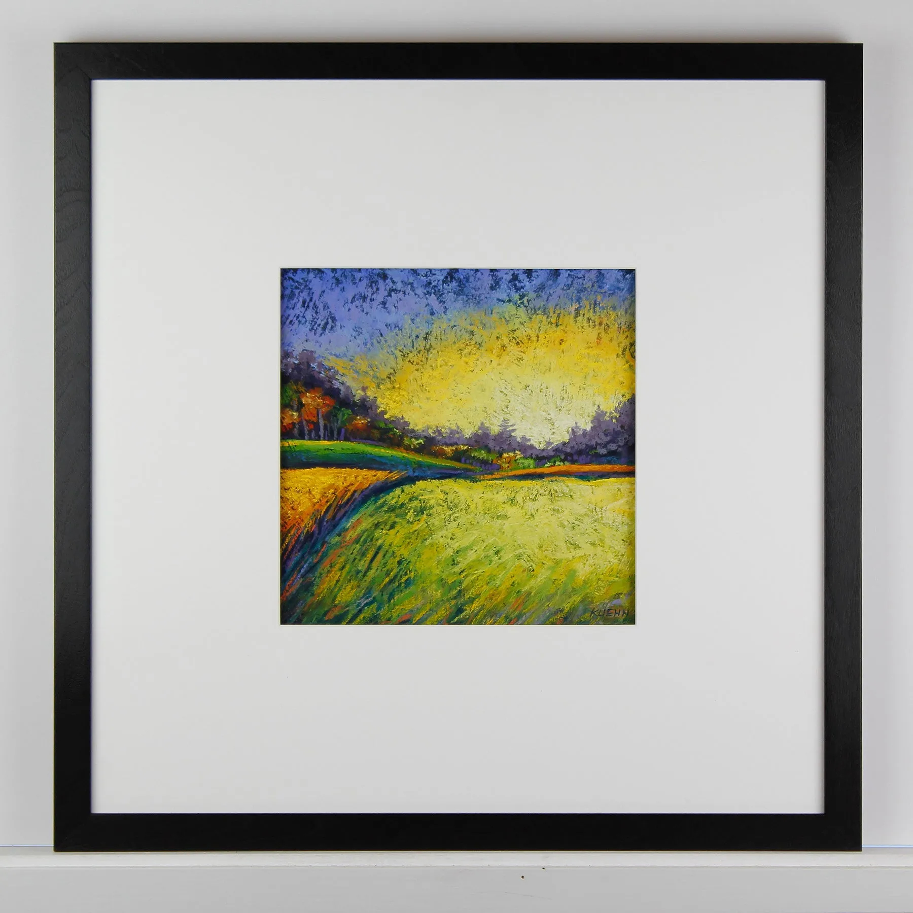 "FARMSCAPE #12" Original Pastel
