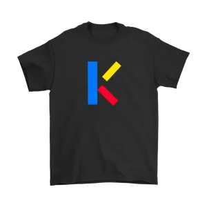 "K" Initial Adult T-shirt