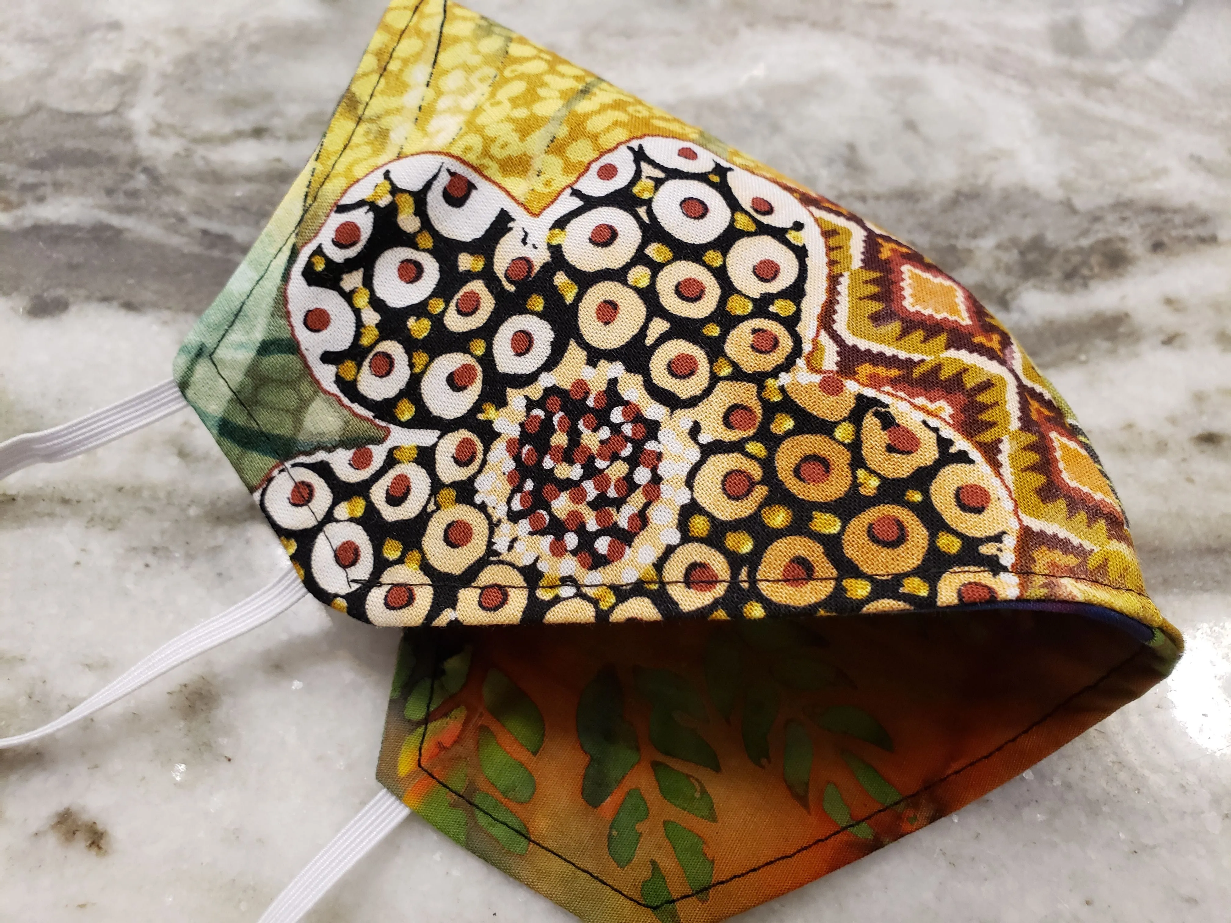 "Tiki Inspired" Face Masks