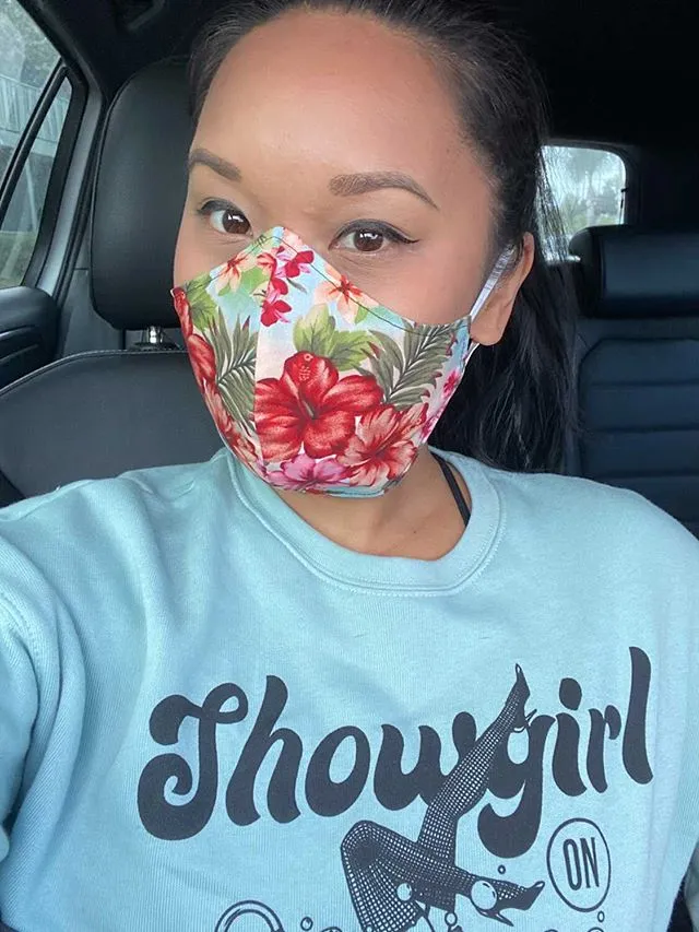 "Tiki Inspired" Face Masks